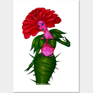 La Rosa The Rose Loteria Posters and Art